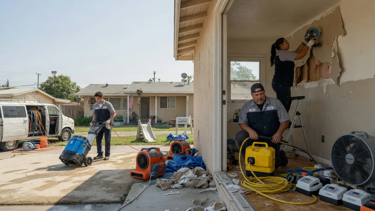 Water Damage Restoration in Rancho Cordova, CA near me